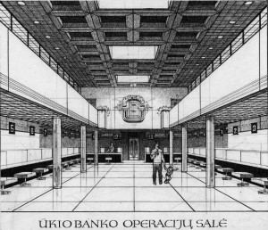 Ukio bankas_1990_m